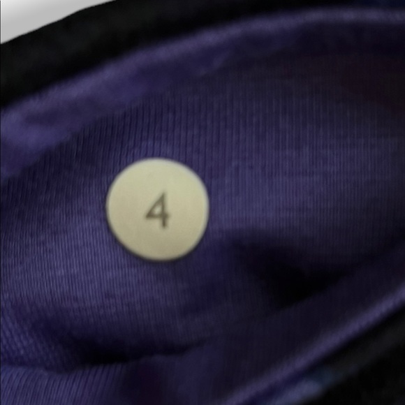 Lululemon Wunder Under *Full-On LuonFloral Sport Backdrop Iris Flower. - Picture 14 of 14